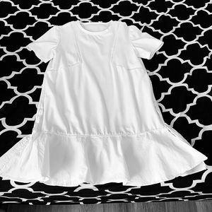T / chou white dress